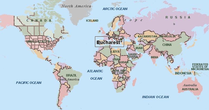 Карта бухарестского мира 